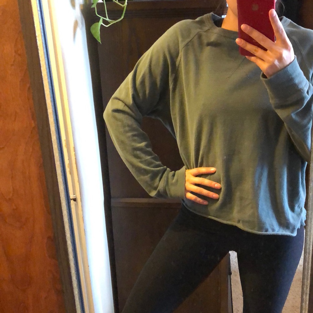 Joah Brown Emerald Grunge Cut Off